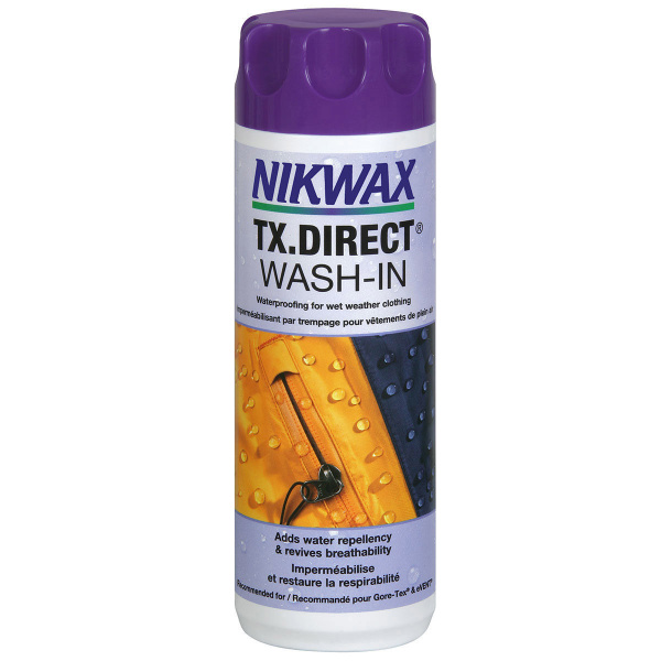 Водоотталкивающая пропитка для мембранных тканей Nikwax TX Direct Wash-in (300 мл)